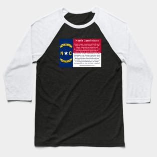 Words of the Regulation Baseball T-Shirt